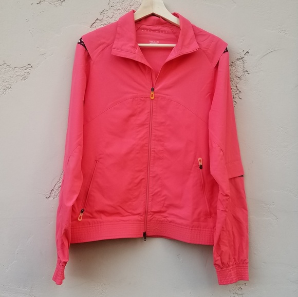 Nike Jackets & Blazers - Nike Golf Coral Pink Zip Up Jacket Size Medium